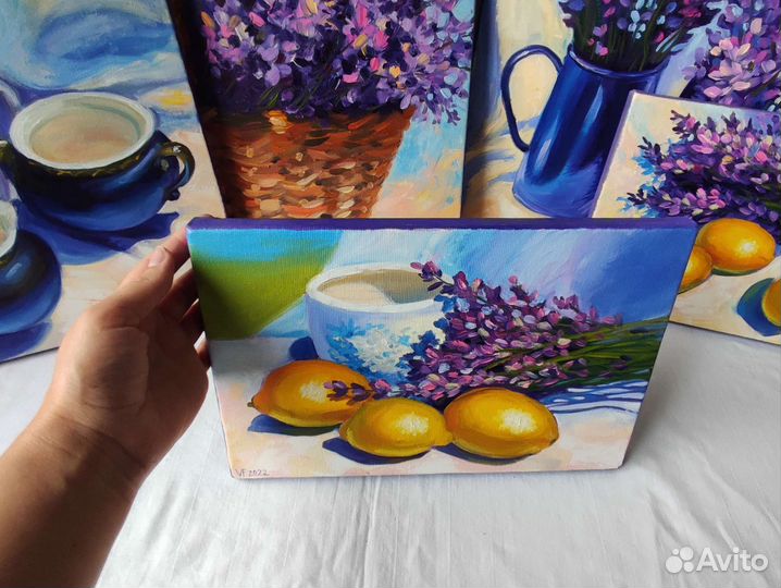 Картина маслом на холсте натюрморт