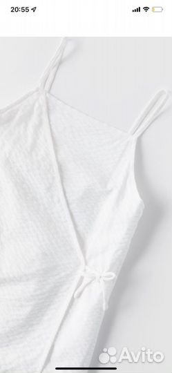Платье для девочки zara новое белое