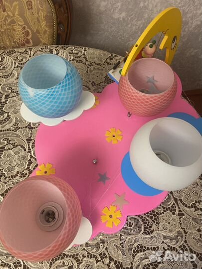 Люстра в детскую комнату