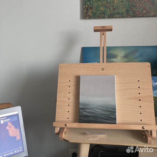 Картина маслом на холсте море