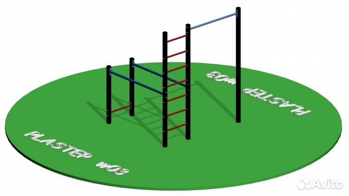 Уличная воркаут площадка от завода