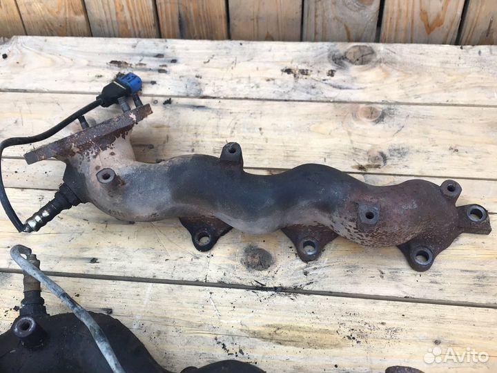 Выпускной коллектор g6cu с датчиком киа соренто 1