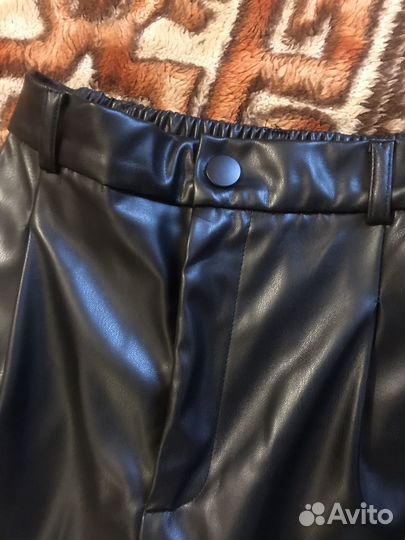 Брюки кожаные р.42-44