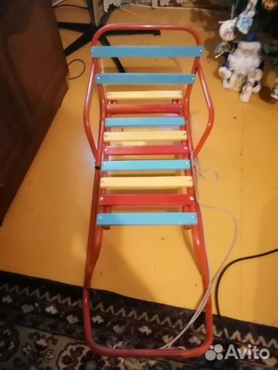 Санки и сиденье