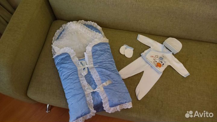 Конверт одеяло на выписку