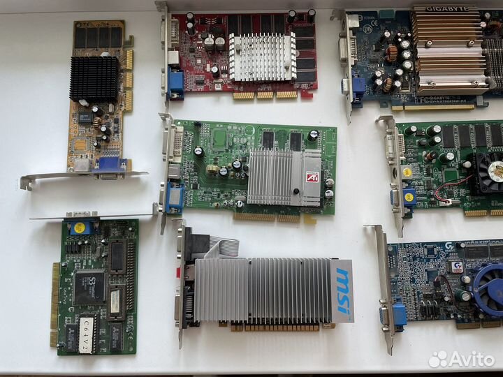 Старые видеокарты