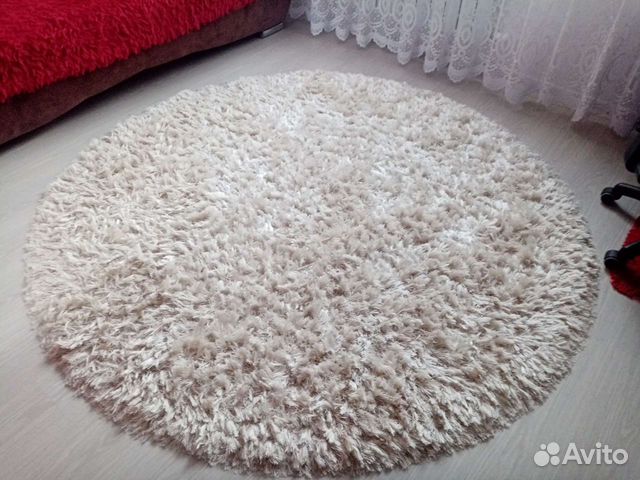 Ковер круглый шерстяной новый, Торг