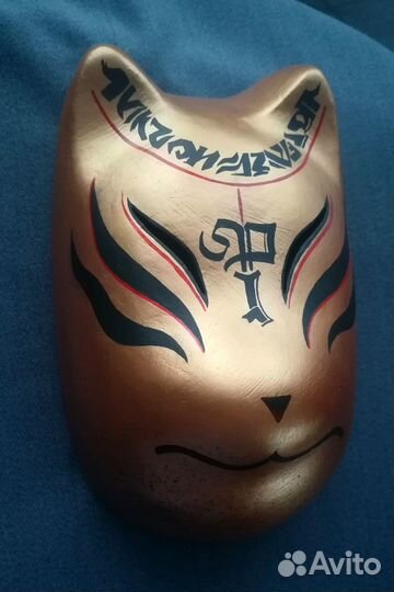 Маска Кицунэ Gold