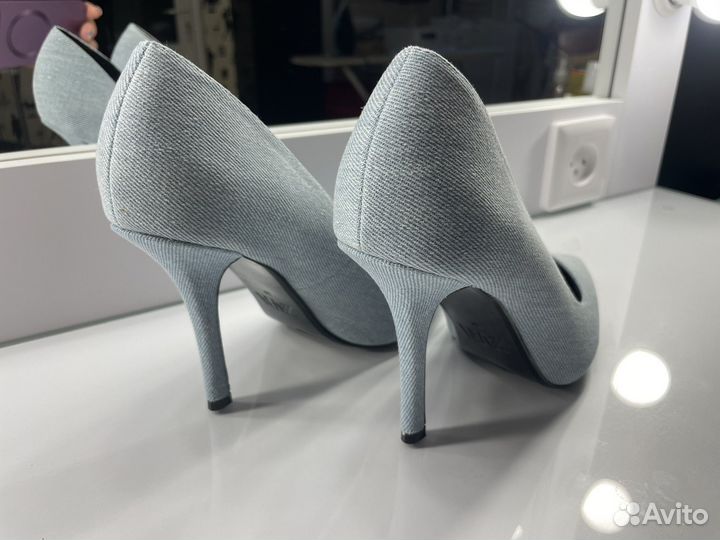 Джинсовые лодочки Zara