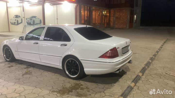 Mercedes-Benz S-класс 5.0 AT, 2001, 400 000 км