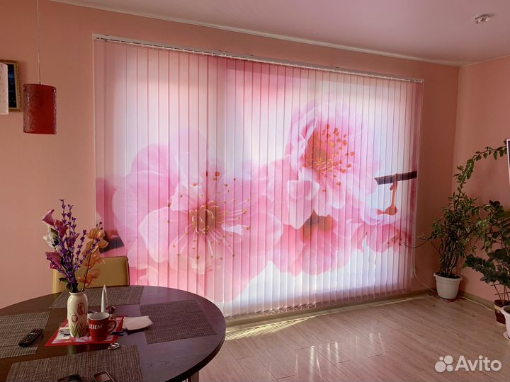 Жалюзи вертикальные с фотопечатью