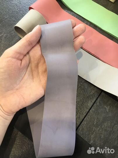 Резинки для фитнеса (набор) с iherb