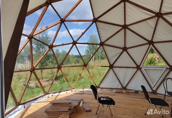 Геокупол глэмпинг геосфера