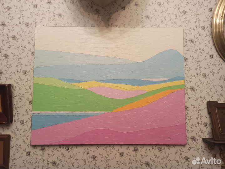 Картина. Холст. Масло. 90х70см