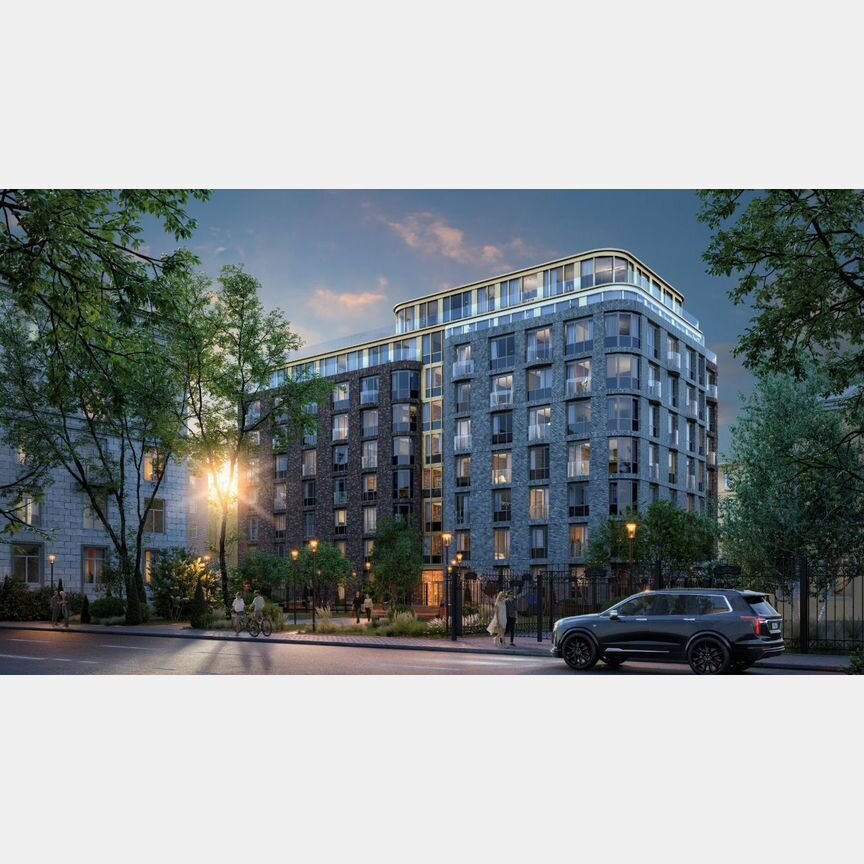 1-к. квартира, 66,5 м², 5/7 эт.