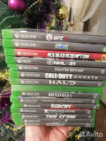 Игры на xbox one диски