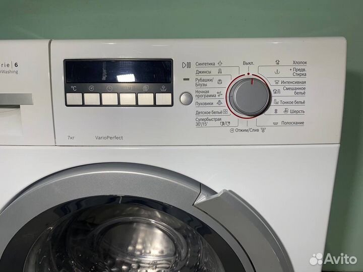 Стиральная машина bosch serie 6