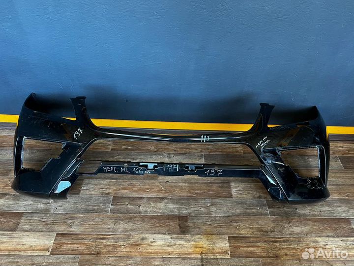 Бампер передний Mercedes ML 166