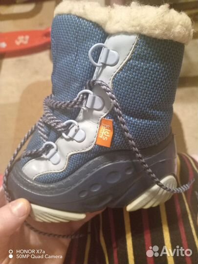 Сапоги зимние детские