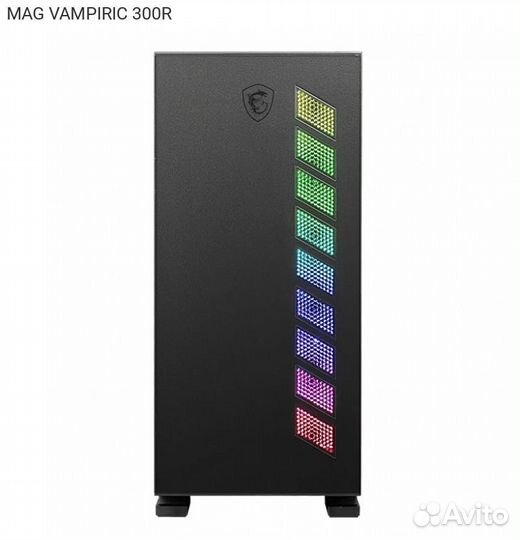 Корпус MSI MAG vampiric 300R Miditower Без бп Чёрн