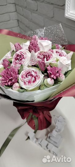 Букет из зефира