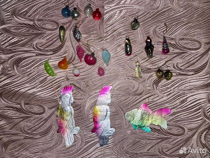 Елочные игрушки ссср(список )