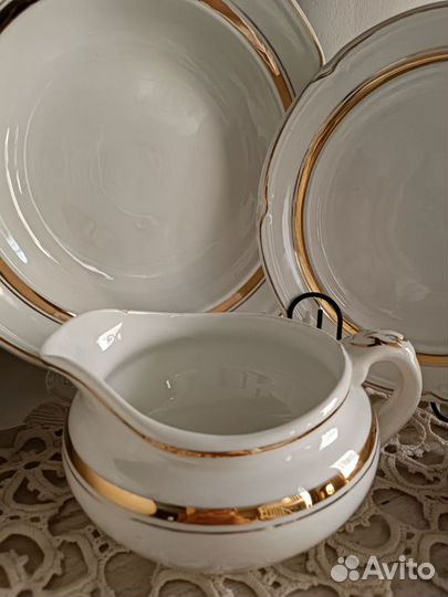 Фарфоровая супница СССР