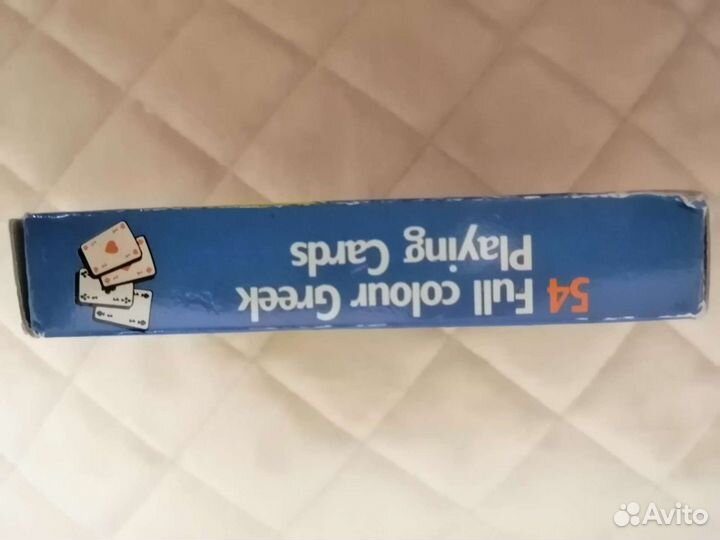 Игральные карты 54 шт Греция Родос новые