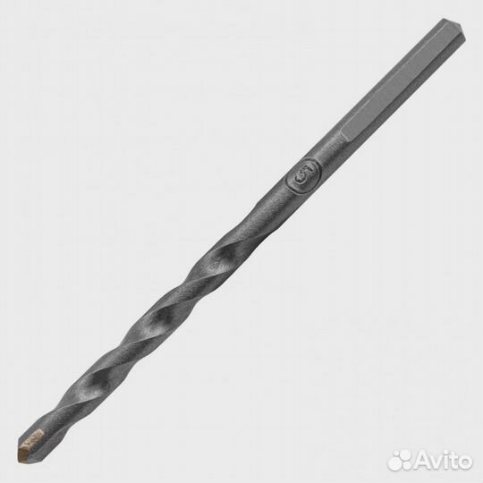 Сверло по бетону 10х120 мм 3-гранный хвостовик Mat