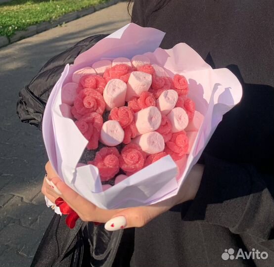 Мармеладный букет/букет из мармелада