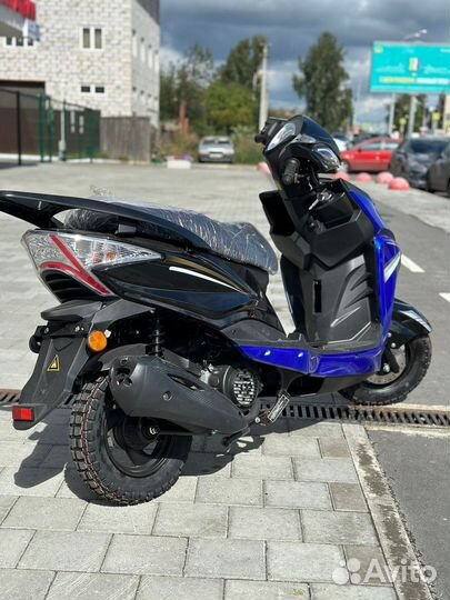 Скутер spark черный