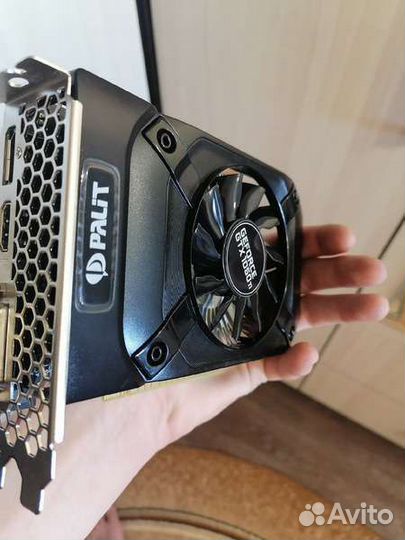 Видеокарта Palit GeForce GTX 1050 Ti stormx