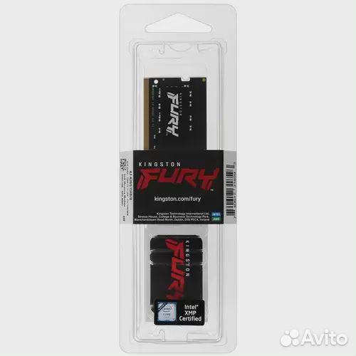 Оперативная память 8 Gb 2666 MHz Kingston fury IMP