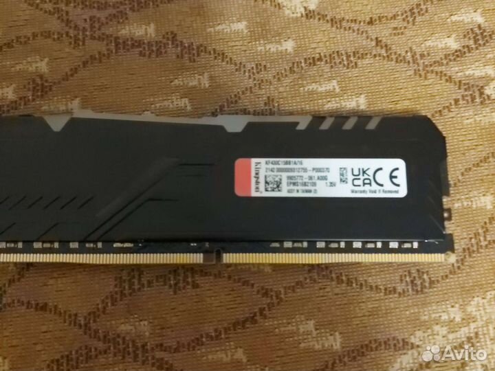 Kingstone Fury DDR4 32Гб