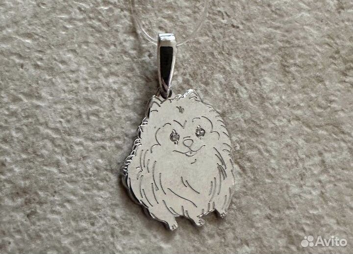 Новые подвески серебро 925 пр, кошка, шпиц