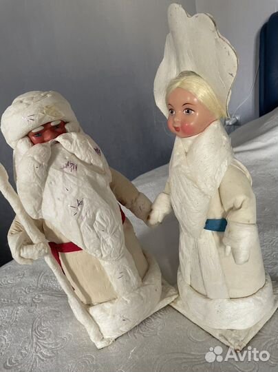 Ватные игрушки СССР