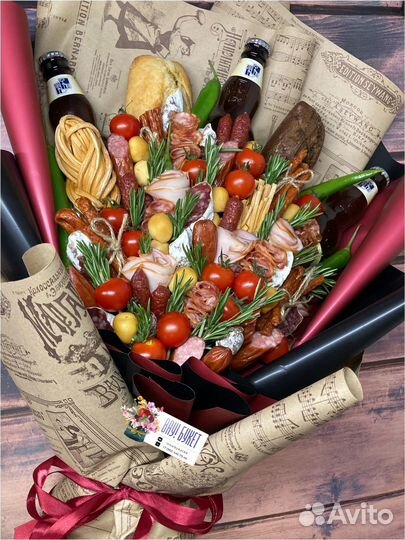 Мужские букеты съедобные подарок для мужа