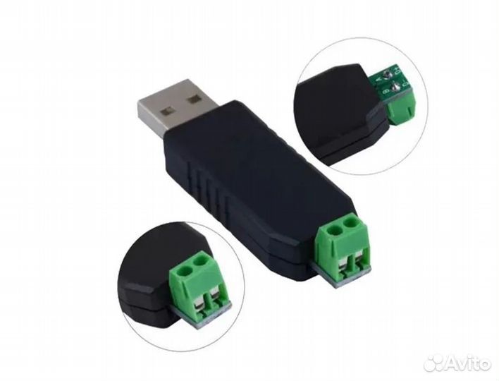 Конвертер UR485, USB-RS485
