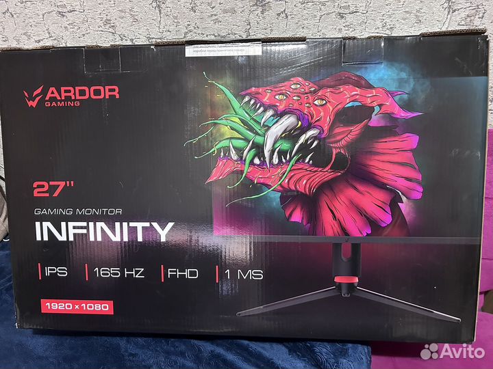 Монитор 165 гц 27