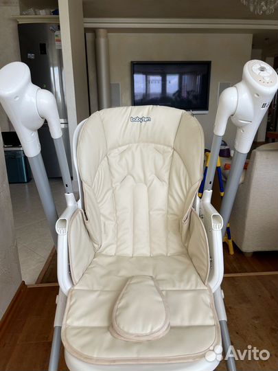 Детский стульчик - качели для кормления 2 в 1