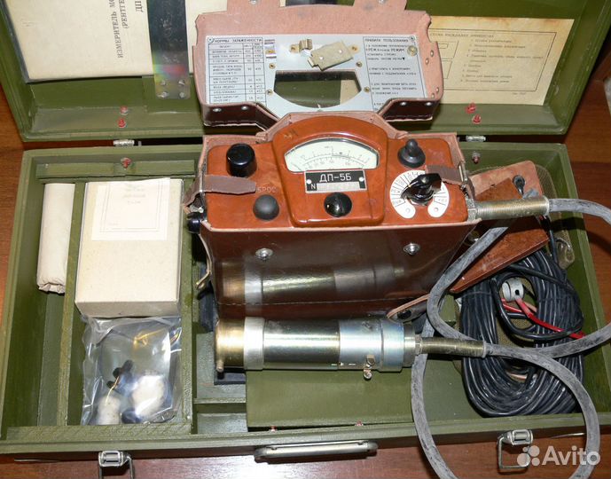 Дозиметр дп-5Б комплект исправен проверен