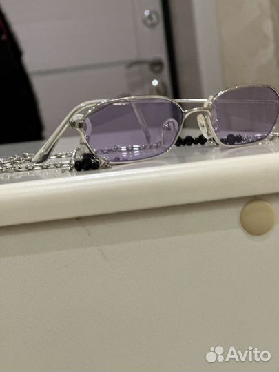 Очкис цепочкой в комплекте тренд 2023