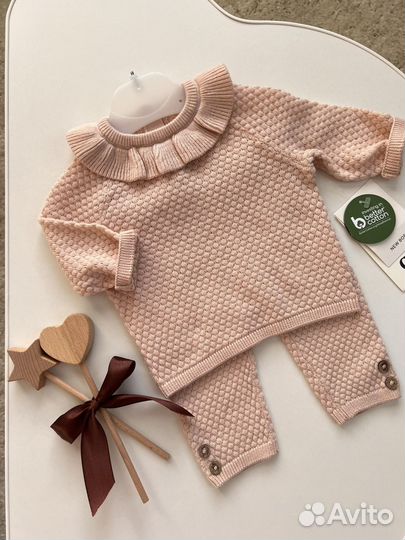 Костюм для новорожденной C&A 50 56 весна