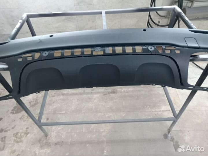 Юбка заднего бампера Mercedes GLA H247