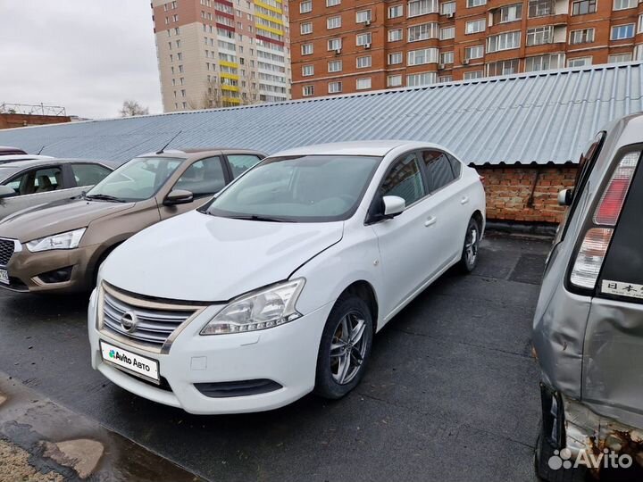 Nissan Sentra 1.6 CVT, 2014, 100 000 км