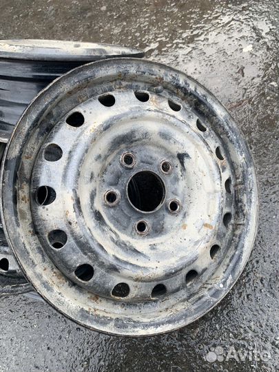 Штампованные диски r15