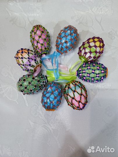 Яйца из бисера