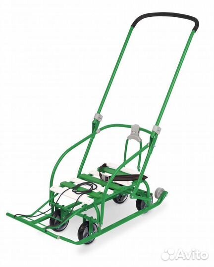 Санки детские/ для детей зимние с механизмом выдви