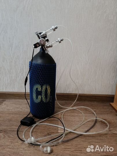 Система со2 на два аквариума