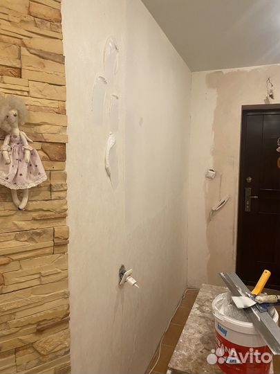 Шпаклевка стен под обои